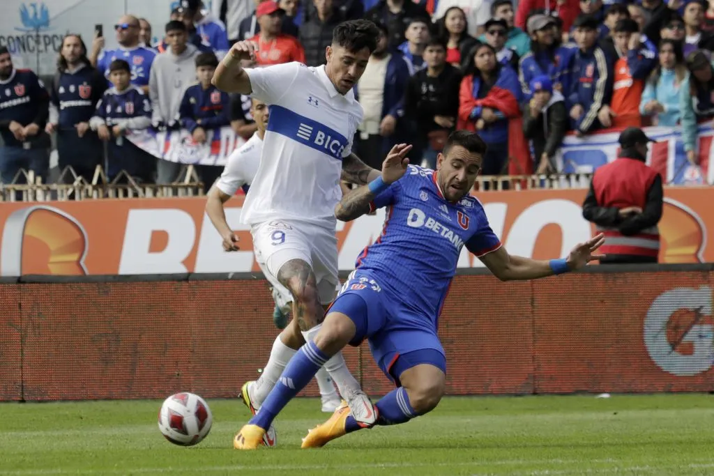 Zampedri busca hacer todo para el Clásico Univesitario | Foto: Photosport