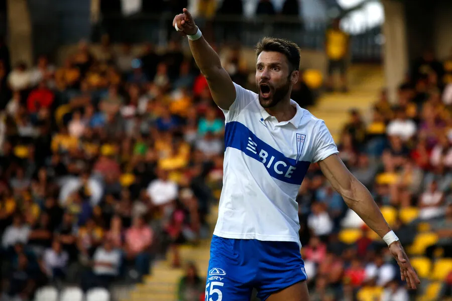 Kagelmacher sufre con su recuperación en la UC | Foto: Photosport