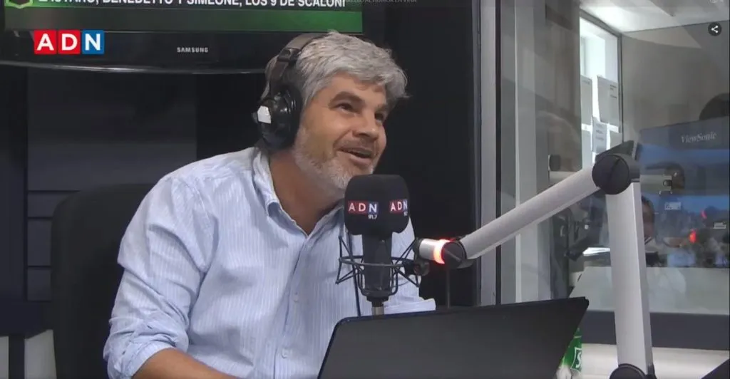 Guarello tuvo un su tenso cara a cara con Cagigao en ADN Deportes | Foto: Captura