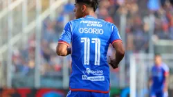 12 DE MARZO DE 2022/SANTIAGO Dario Osorio (c), durante el partido vlido por la octava fecha del Campeonato Nacional Betsson 2023, entre Colo Colo y Universidad de Chile, disputado en el Estadio Monumental. FOTO: SEBASTIAN ORIA/AGENCIAUNO