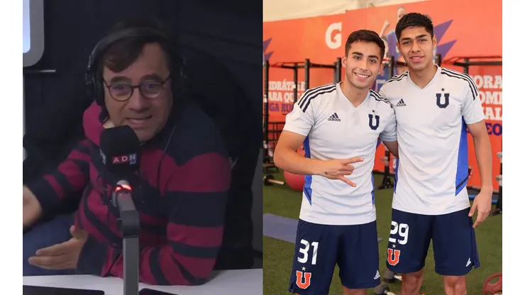 Danilo Díaz entrega su opinión sobre los factores que influyen en la baja de rendimiento de Lucas Assadi y Darío Osorio (Foto: ADN y Club Universidad de Chile)