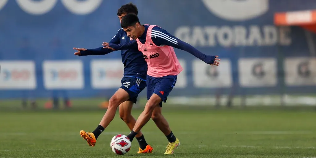 Darío Osorio hace rato dejó de ser titular indiscutido para Mauricio Pellegrino en la U (@UdeChile)