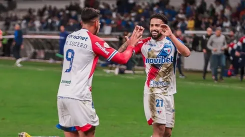 Juan Martín Lucero tuvo su primer vez goleadora en el Brasileirao