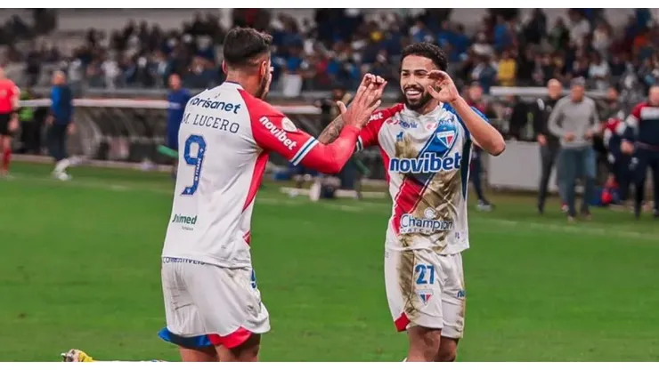 Juan Martín Lucero tuvo su primer vez goleadora en el Brasileirao