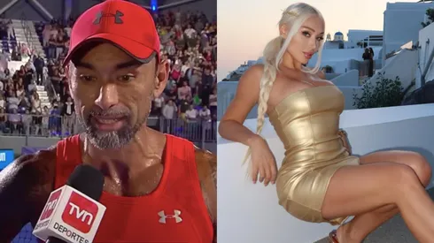 El Chino Ríos y Daniella Chávez.