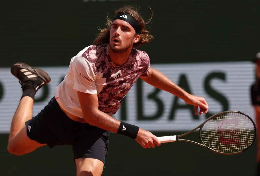 Stefanos Tsitsipas es el rival de Nicolás Jarry en octavos de finald el ATP 500 de Halle (Foto: Getty)