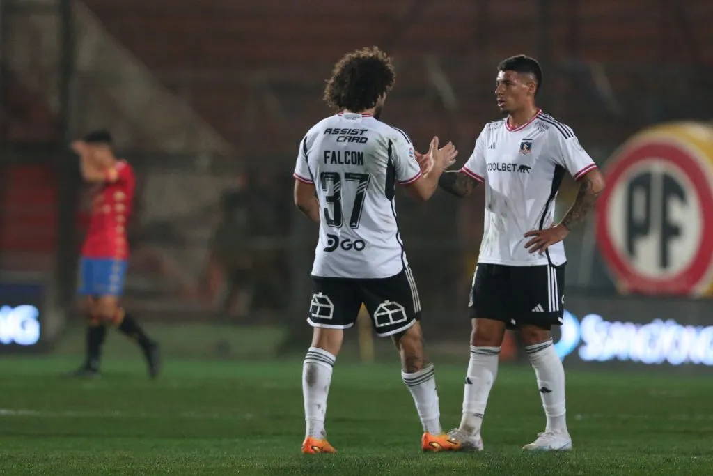 Falcón podría estar viviendo sus últimos días en Colo Colo | Foto: Jonnathan Oyarzun/Photosport