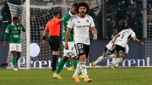 Maximiliano Falcón vivió el amistoso como si fuera una verdadera final.