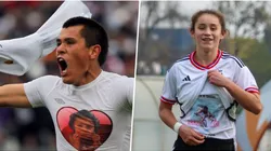 La hija del atacante se robó las miradas en la final de la categoría Sub 16.