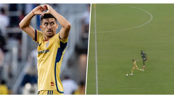 El argentino-chileno se despachó un verdadero golazo en la MLS.