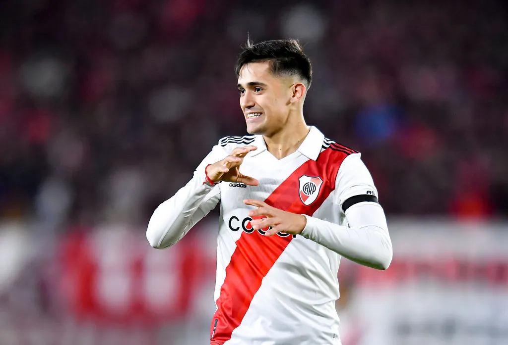 El Pibe, nuevamente titular en River. | Foto: Getty Images