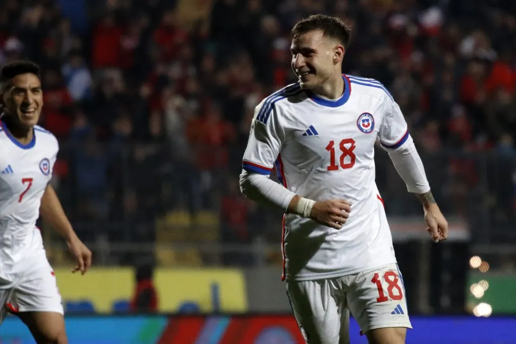 Bruno Barticciotto debutó de buena forma en la Selección Chilena (Foto: Photosport)