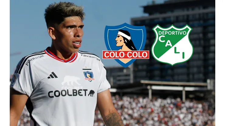 Carlos Palacios asoma como titular para el partido de Colo Colo ante Deportivo Cali.