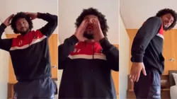 Maximiliano Falcón y su gran baile que se está haciendo viral en las redes