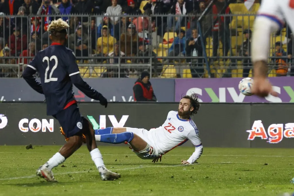 Ben Brereton la rompió toda en el triunfo de la Selección Chilena | Foto: Photosport