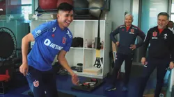 José Ignacio Castro se recupera a toda velocidad para volver a jugar en la U tras el corte de ligamento