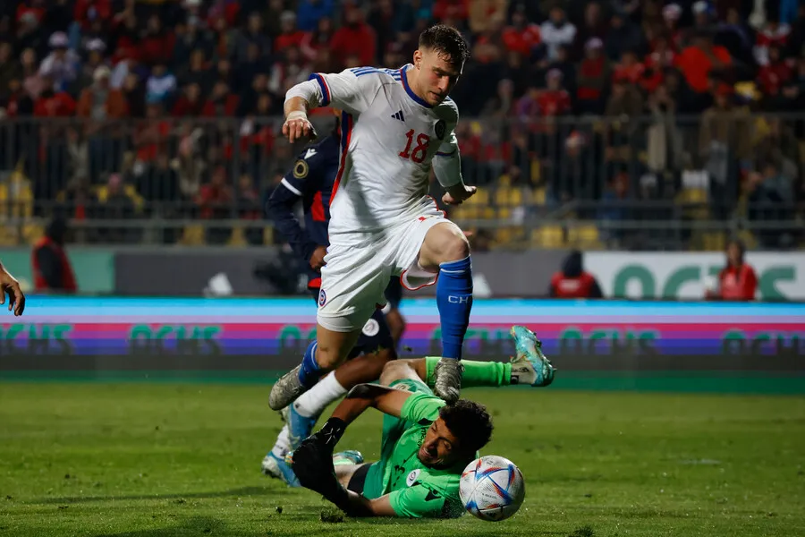 Barticciotto y su debut soñado con La Roja | Foto: Photosport