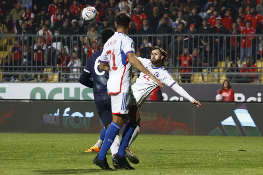 Ben Brereton se luce con La Roja (Foto: Photosport)
