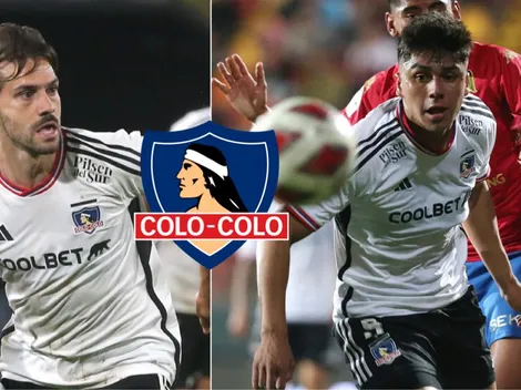 Bouzat sale a defender con todo a Pizarro en Colo Colo