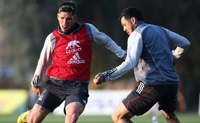 Colo Colo entrena en Pirque (Foto: Colo Colo)