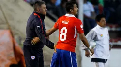 Histórico de Colo Colo se ilusiona con juntar a Claudio Borghi y Arturo Vidal en Colo Colo (Foto: Photosport)