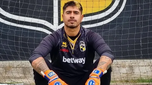 Mono Sánchez, en la portería de Coquimbo Unido.