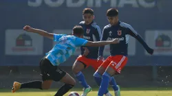 Histórico molesto por la derrota de la U ante Magallanes.