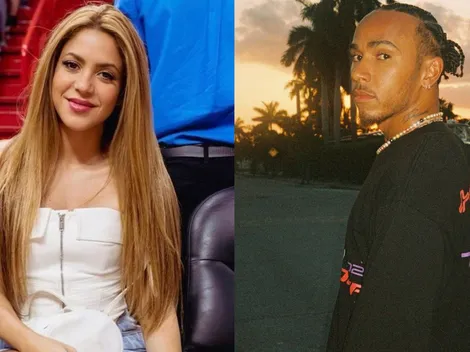 Aseguran que romance de Shakira y Lewis Hamilton va en serio
