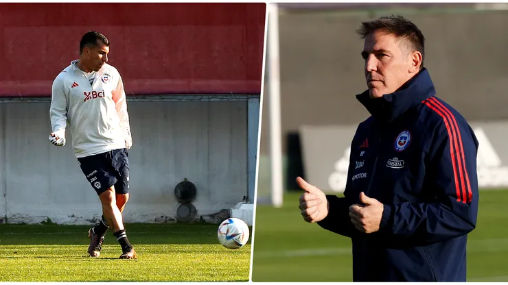 Berizzo ya piensa en el partido ante Republica Dominicana.