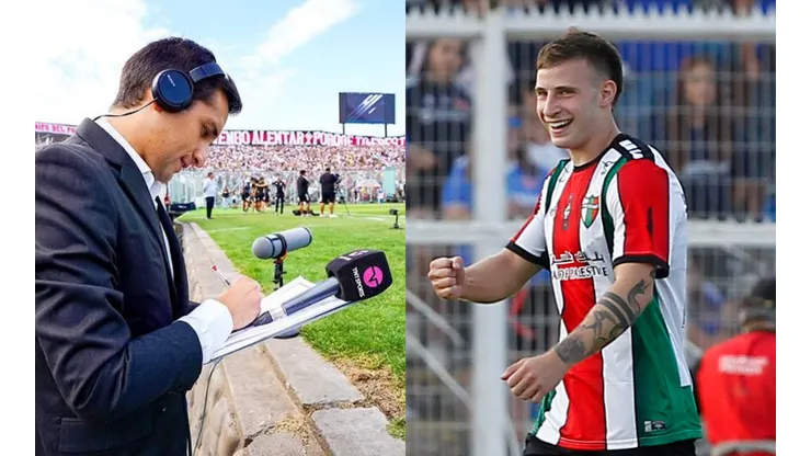 Daniel Arrieta entregó información sobre el monto que pidió Palestino a Colo Colo por Bruno Barticciotto (Foto: darrietap, Instagram | Photosport)