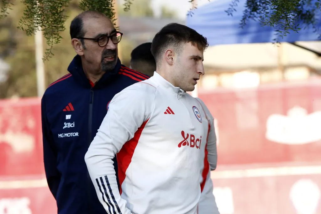 Bruno Barticciotto, por estos días, está trabajando con la Selección Chilena y el delantero otra vez figura en la órbita de Colo Colo (Photosport)