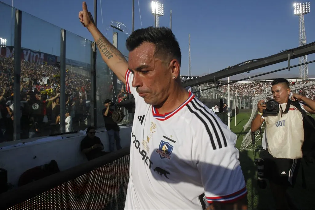 Esteban Paredes el goleador de Colo Colo en Copa Libertadores