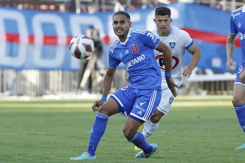 Cristián Mora respaldó a Federico Mateos en Universidad de Chile (Foto: Photosport)