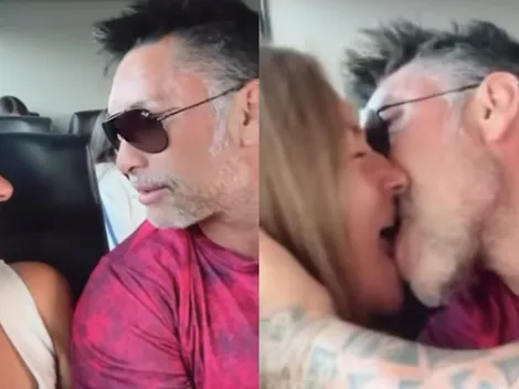 El Chino Ríos recupera a su esposa y se muestra a los besos