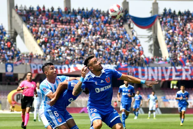 En la primera rueda, la U venció por dos a uno a Magallanes en La Serena (Photosport)