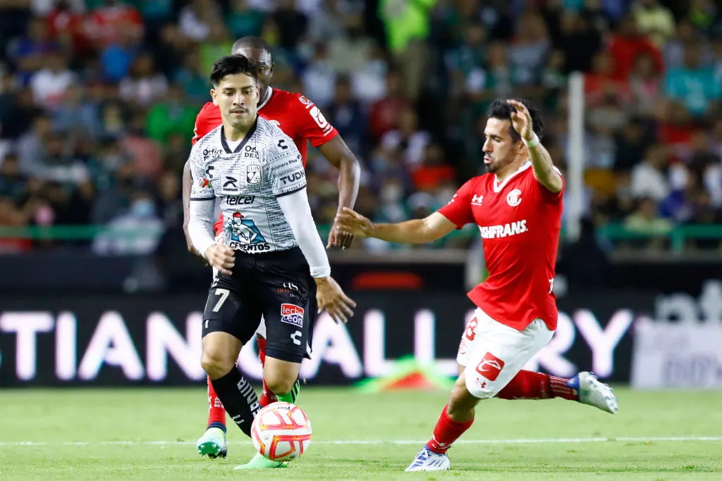 Víctor Dávila dejaría el León para jugar en el Toluca junto a Baeza, Huerta y Meneses en la Liga MX (Getty Images)