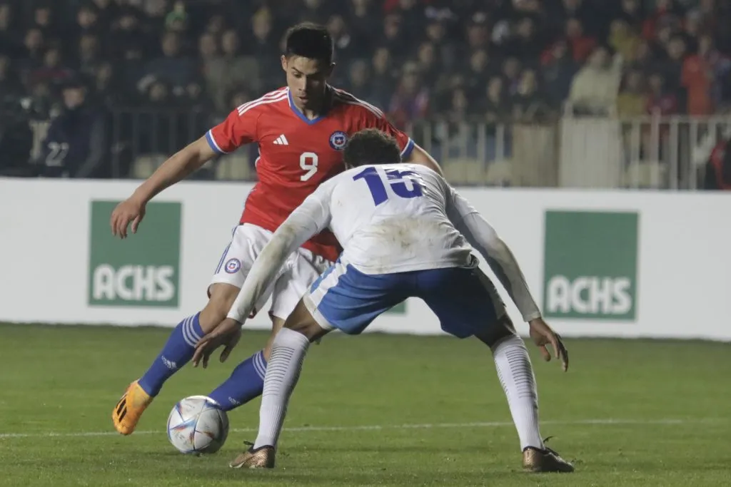 Aravena jugó hasta el minuto 72, luego fue reemplazado por Ben Brereton. Eduardo Fortes/Photosport