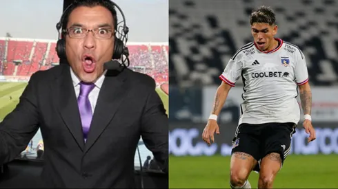 Claudio Palma mostró los dientes para defender el apodo de "joya" de Carlos Palacios.