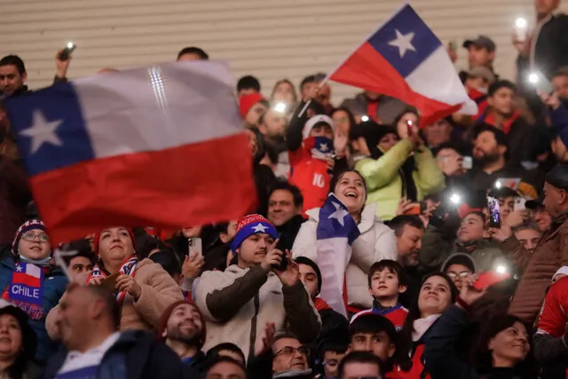 El público chileno acompañó a La Roja en Concepción (Photosport)