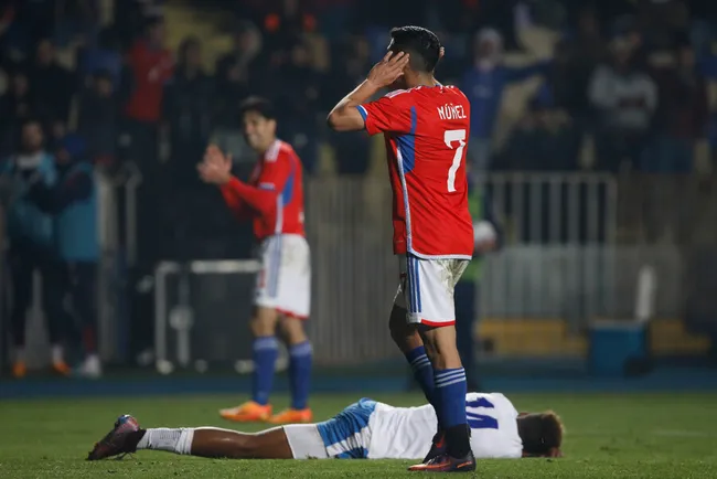 Núñez anotó un doblete en la victoria ante Cuba | Foto: Photosport