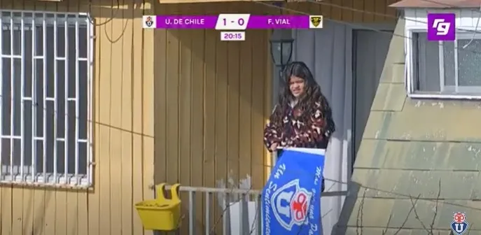 Los 90′ minutos, estuvo alentando a Las Leonas (Captura Bolavip)