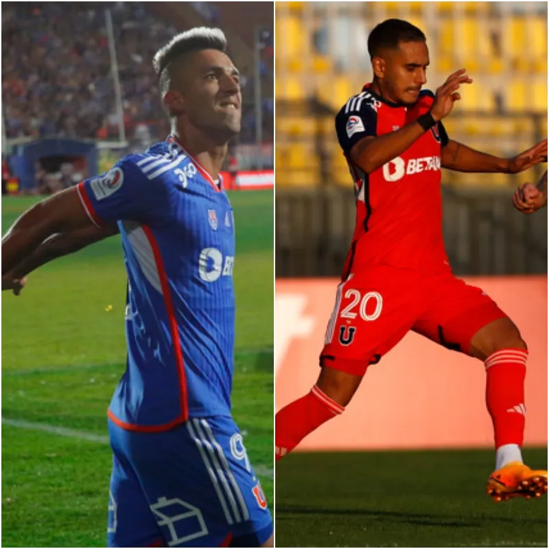 Fernández y Mateos, otros que se quedan en la U (Photosport)