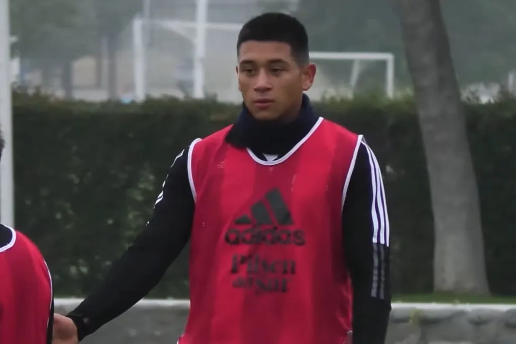 Nicolás Garrido fue mencionado como sucesor de Maximiliano Falcón en el Cacique  (Foto: Colo Colo)