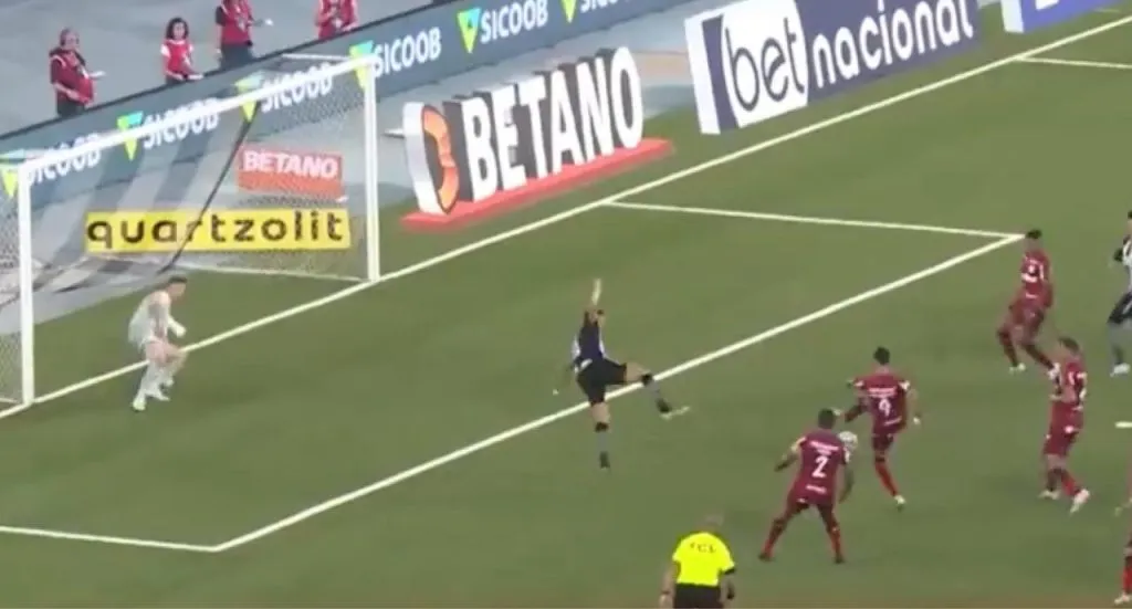 El grosero error de Juan Martín Lucero en Brasil | Foto: Captura