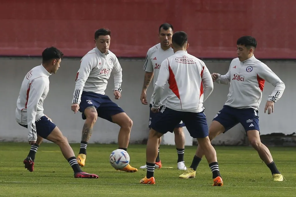 La Roja se preparó con todo para este compromiso | Foto: Photosport
