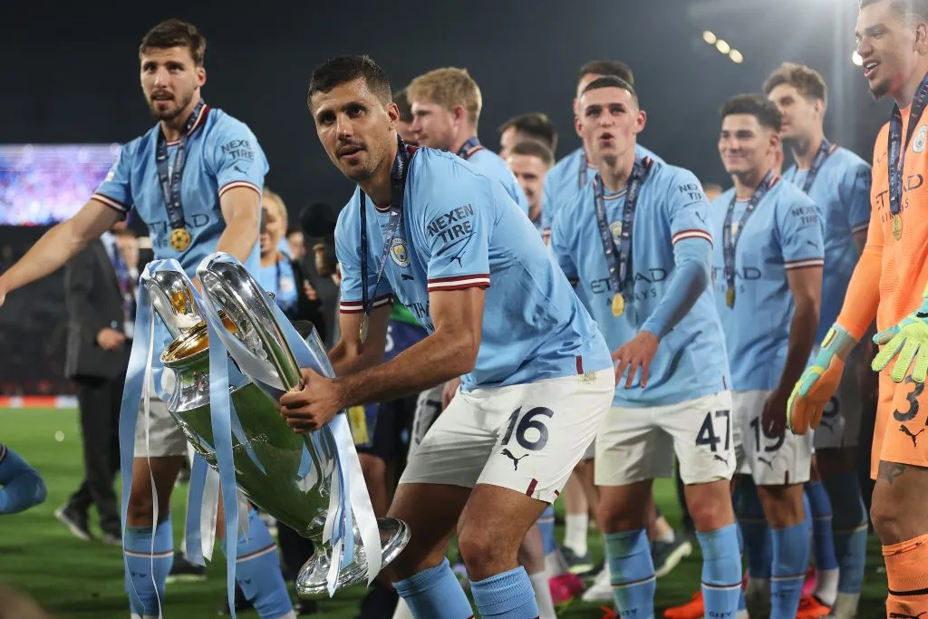 Manchester City se coronó por primera vez campeón de la Champions League. (Getty Images)