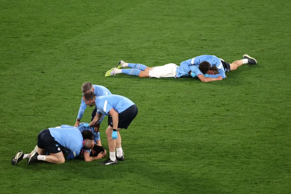 El City es por primera vez campeón de la Champions League. (Getty Images)