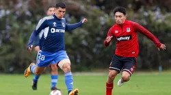 La U igualó en un amistoso a puertas cerradas en el CDA.