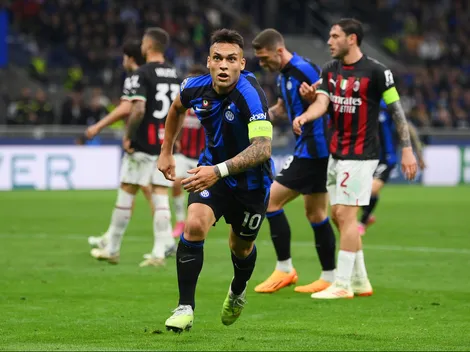 La formación del Inter con Lautaro Martínez a la cabeza