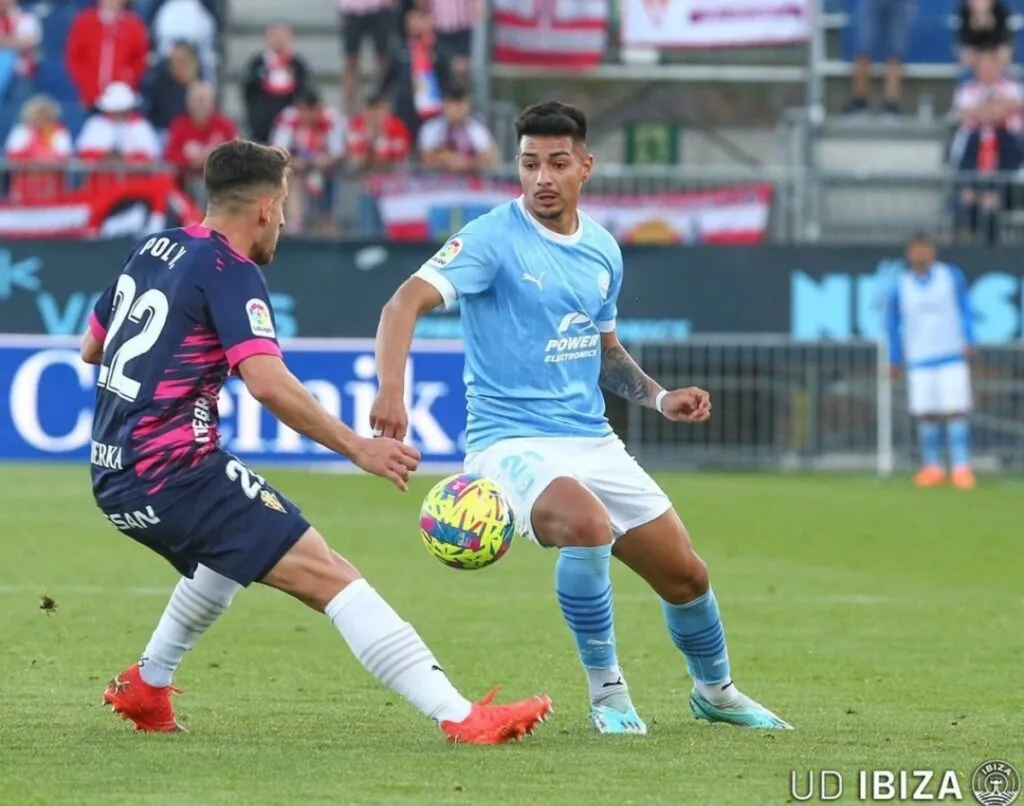 Alarcón no la pasó bien en Ibiza. | Foto: UD Ibiza